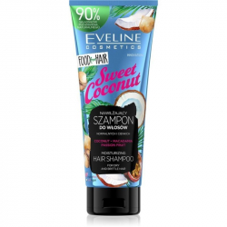 EVELINE FOOD FOR HAIR NAWILŻAJ SZAMPON DO WŁOSÓW KOKOS 250ML
