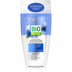 EVELINE BIO ORGANIC DWUFAZOWY PŁYN DO DEMAKIJAŻU 3W1 150ML