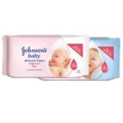 JOHNSON’S BABY CHUSTECZKI NAWILŻANE  DLA DZIECI I NIEMOWLĄT 64SZT