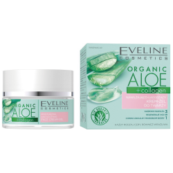 EVELINE ORGANIC ALOE+COLLAGE NAW-ŁAGODZĄCY KR-ŻEL D/N50ML