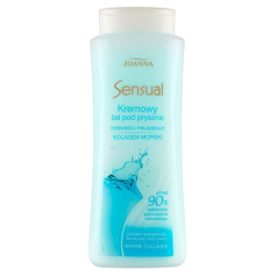 JOANNA SENSUAL Kremowy żel  pod prysznic kolagen morski 500ml