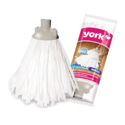 YORK Końcówka MOP syntetyczna biała MIDI
