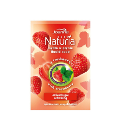 JOANNA NATURIA  Mydło w płynie Truskawka - ZAPAS  300ml