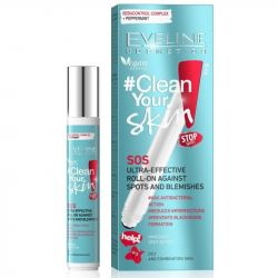 EVELINE CLEAN YOUR SKIN ŻEL PUNKTOWY ROLL-ON 15ML