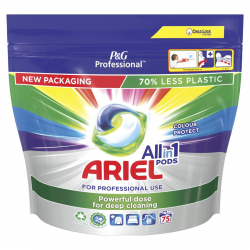 ARIEL KAPSUŁKI  DO PRANIA ALL IN 1 COLOR PROTECT/ REGULAR 75SZT