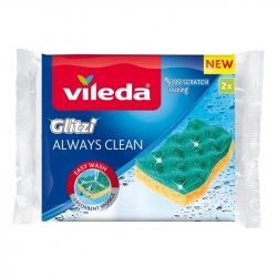 VILEDA Zmywak pur active 2 szt. Wiskoza