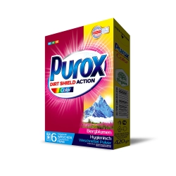 PUROX COLOR proszek do prania w kartoniku 490G