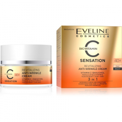 EVELINE C SENSATION REWITALIZUJĄCY KREM PRZECIWZM 40+ D/N 50ML