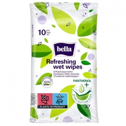 BELLA REFRESH WET WIPES CHUSTECZKI GREEN TEA A10