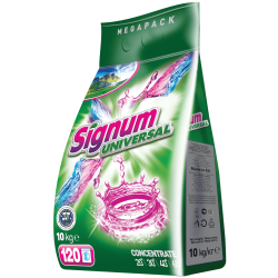 SIGNUM COLOR/UNIVERSAL  proszek do prania 10 kg folia