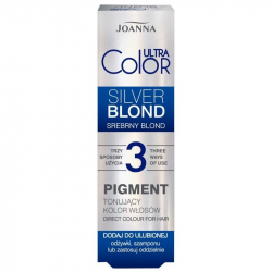 JOANNA ULTRA Color Pigment tonujący srebrny blond 100ml