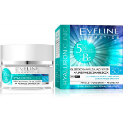 EVELINE HYALURON CLINIC 30+ KR.DZIEŃ/NOC 50ML