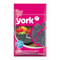 YORK Zmywak do teflonu metalizowany 1 szt.