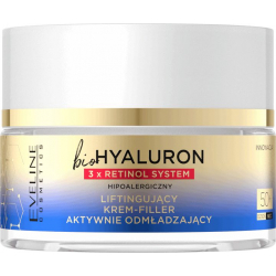 EVIELINE BIOHYALURON 3XRETINOL SYSTEM KREM 50+ D/N 50ML