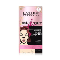 EVELINE INSTA SKIN GŁĘBOKO OCZYSZCZAJĄCE PLASTRY NA NOS