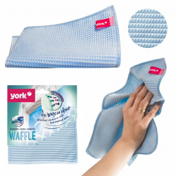 YORK Ściereczka z mikrofibry do okien WAFFLE 1 szt.