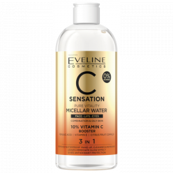 EVELINE C SENSATION MICELARNA WODA Z WITAMINĄ C 400ML