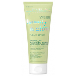 EVELINE BEAUTY GLOW NATURALNY PEELING ENZYMATYCZNY DO TWARZY 75ML