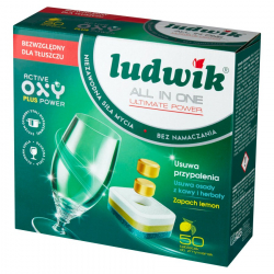 Ludwik tabletki do zmywarki 50 szt. Lemon