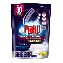 dr.Prakti Tabletki do zmywarek w folii wodorozpuszczalnej doypack 600g