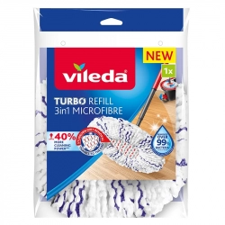 VILEDA Wkład do mopa obrotowego Vileda TURBO 3w1 Mikrofibra