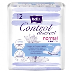 WKŁADKI UROLOGICZNE BELLA CONTROL DISCREET NORMAL A12
