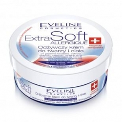 EVELINE EXTRA SOFT Odżywczy krem do twarzy i ciała do skóry wrażliwej