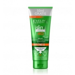 EVELINE SLIM SERUM 4D  INTENSYWNIE WYSZCZUPLAJĄCE+ UJĘDRNIAJĄCE FITNESS