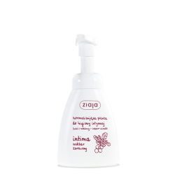 ZIAJA INTIMA NORMALIZUJĄCA PIANKA NEKTAR ŻURAWINY/DOZOWNIK 250ML