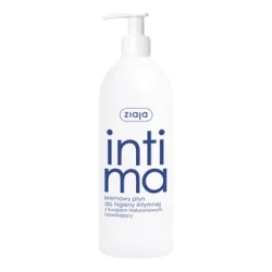 ZIAJA INTIMA KREMOWY PŁYN Z KWASEM HIALURONOWYM/ DOZOWNIK 500ML