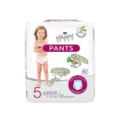 Pieluchomajtki dla dzieci Happy Pants Junior 11-18 kg 22szt