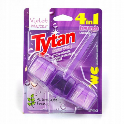 Tytan kostka wc barwiąca 45g Violet