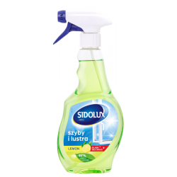 Sidolux Crystal szyby 650ml spray Lemon
