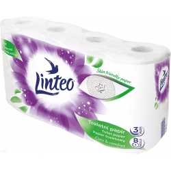 LINTEO PAPIER BIAŁY A8 3 WARSTW. - SATIN