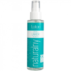 LOTON 4 CARE&STYLING NATURALNY LAKIER DO WŁOSÓW 125 ML ROZPYLACZ