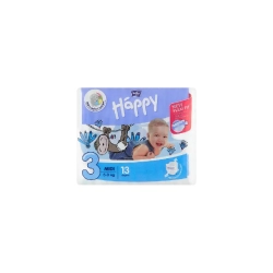 Bella Baby Happy Pieluszki jednorazowe3 midi 5-9 kg 13 sztuk