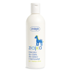 ZIAJA ZIAJKA MLECZKO DO CIAŁA DLA DZIECI I NIEMOWLĄT 300ML