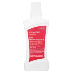 ZIAJA MINTPERFEKT SENSITIVE PŁYN ZMNIEJSZA NADWRAŻLIWOŚĆ 500ML