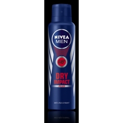 NIVEA FOR MEN DRY IMPACT antyperspirant deospray 150ML