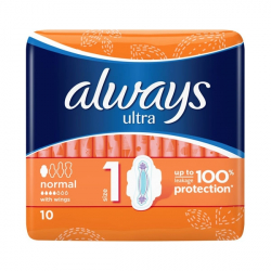 Podpaski Always Ultra 10 Normal