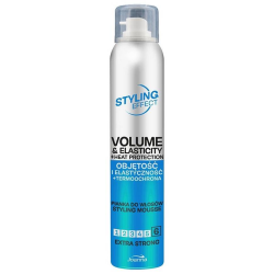 STYLING effect Pianka do włosów Objętość i Elastyczność 150ml NIEBIESKA