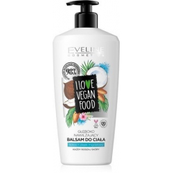 EVELINE I LOVE VEGAN FOOD GŁĘBOKO NAWILŻAJĄCY BALSAM 350ML
