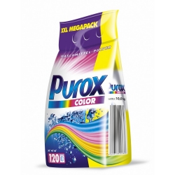 PUROX COLOR PROSZEK DO PRANIA 10KG FOLIA NIEMIECKA JAKOŚĆ CLOVIN