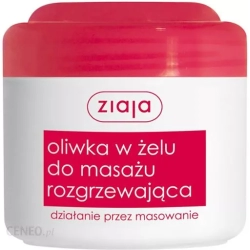 ZIAJA OLIWKA W ŻELU DO MASAŻU ROZGRZEWAJĄCA 180ML