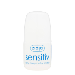 ZIAJA SENSITIV ANTY-PERSPIRANT W KREMIE/ROLL-ON 60ML