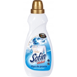 SOFIN WHITE PŁYN DO PRANIA BIAŁEGO I TKANIN JASNYCH 1L NOWOŚĆ
