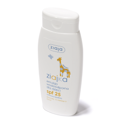 ZIAJA ZIAJKA EMULSJA DO OPALANIA DLA DZIECI SPF 25 150ML