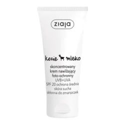 ZIAJA KOZIE MLEKO SKONCENTROWANYKREM SPF 20/TUBA 50ML